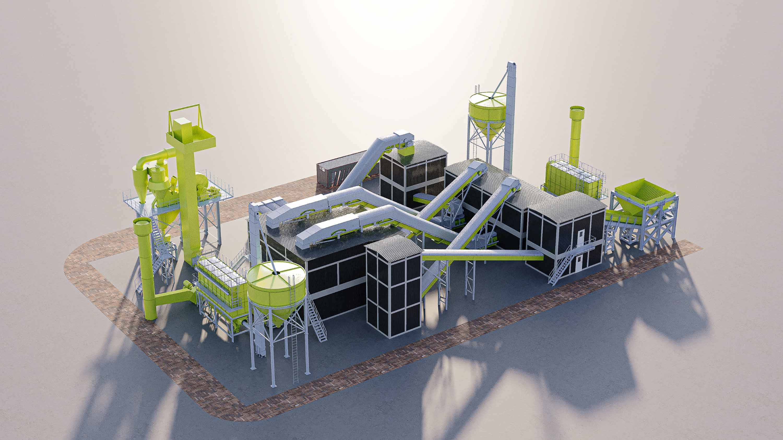 300型砂石破碎站 300型砂石破碎站